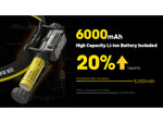 Nitecore HC70 UHE 1600s Lumens Headlamp w/Extra Long Runtime Black HC70 UHE