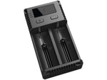 Nitecore I4 Intellicharger 2-Slot Universal Battery Charger Black 6952506491384
