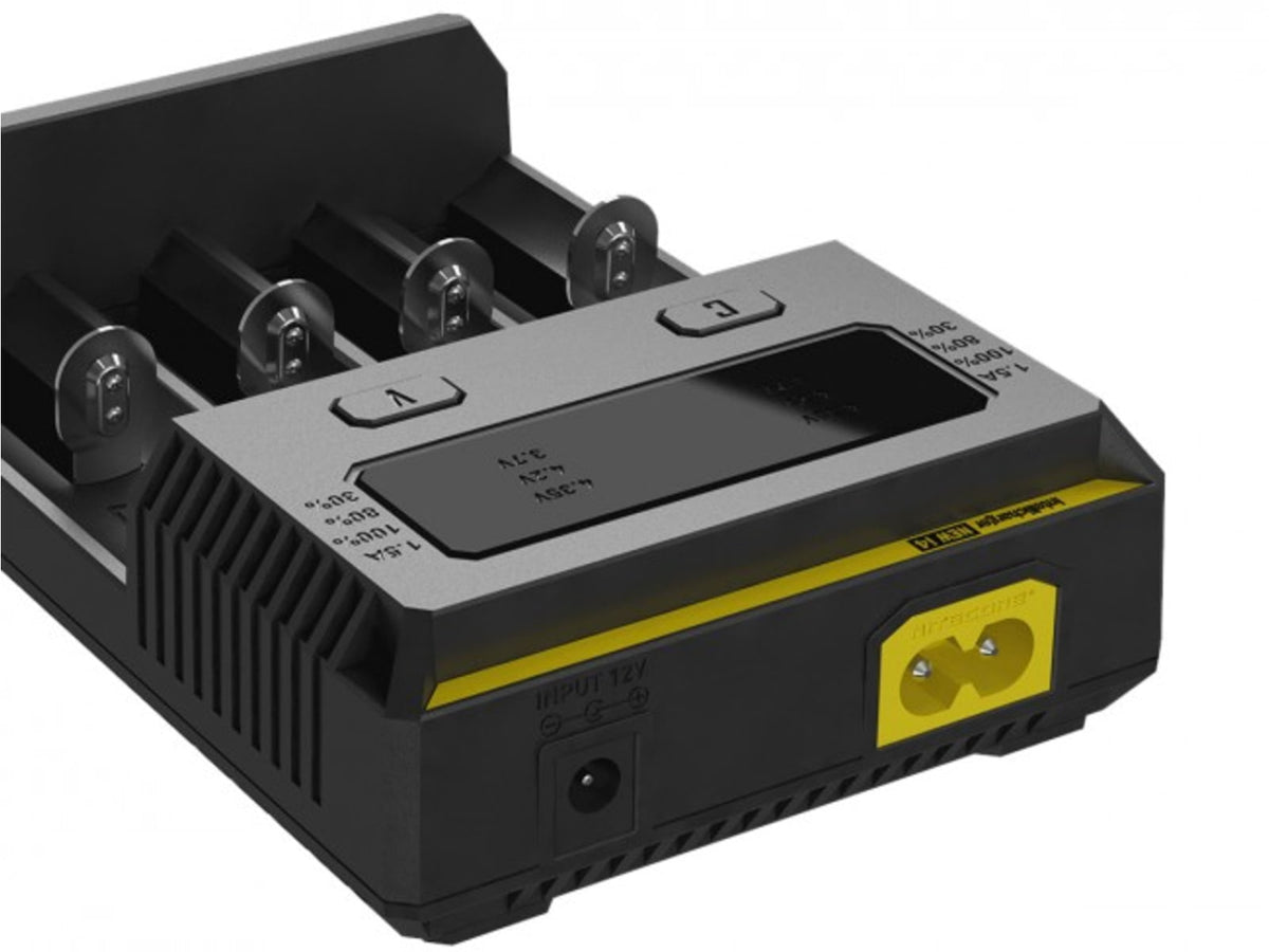 Nitecore I2 Intellicharger 2-Slot Universal Battery Charger Black 6952506491391