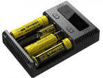 Nitecore I2 Intellicharger 2-Slot Universal Battery Charger Black 6952506491391