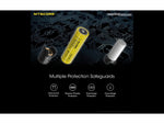 Nitecore Intelligent 21700 Battery System w/Lantern & Charger 21700 Black 6952506493906