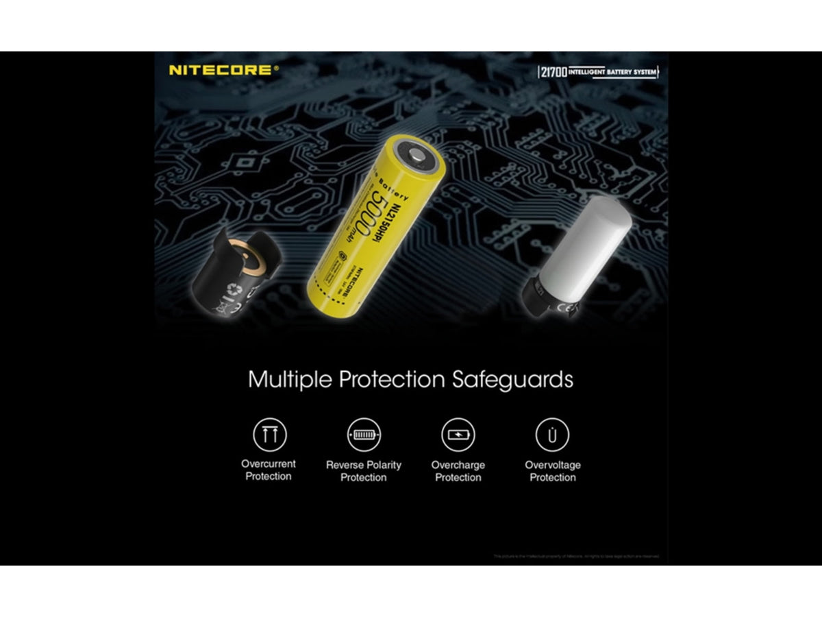 Nitecore Intelligent 21700 Battery System w/Lantern & Charger 21700 Black 6952506493906