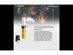 Nitecore Intelligent 21700 Battery System w/Lantern & Charger 21700 Black 6952506493906