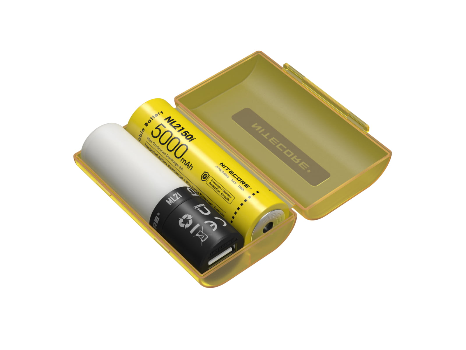 Nitecore Intelligent 21700 Battery System w/Lantern & Charger 21700 Black 6952506493906