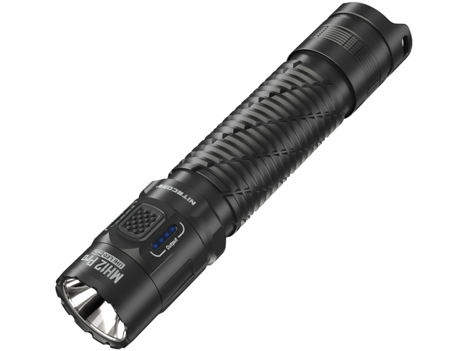Nitecore MH12 Pro UHi40 LED Rechargeable Flashlight Lithium Ion 3300 Lumens White Black