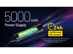 Nitecore MH15 2-in-1 Rechargeable Power Bank/Flashlight 2000 Lumen Black FL-NITE-MH15