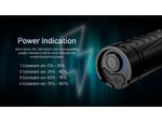Nitecore MH15 2-in-1 Rechargeable Power Bank/Flashlight 2000 Lumen Black FL-NITE-MH15
