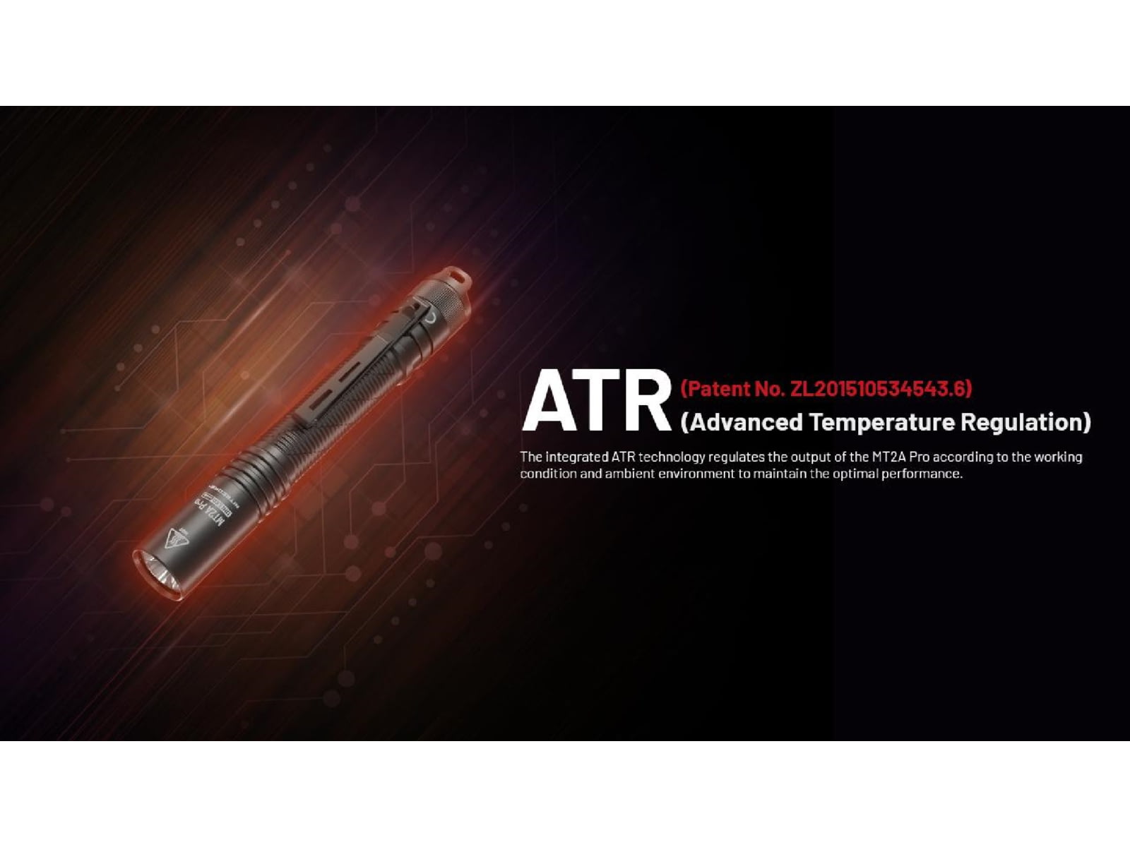 Nitecore MT2A Pro LED EDC Rechargeable Flashlight AA 1000 Lumen Black
