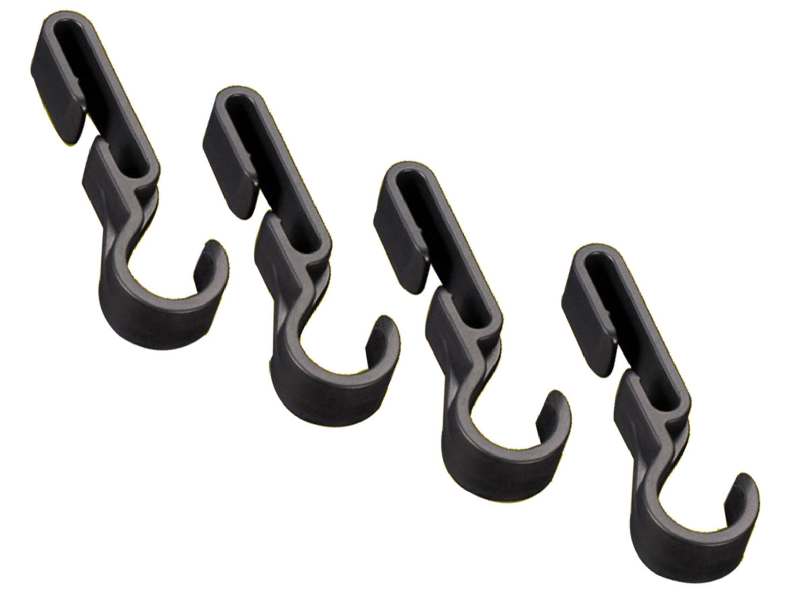 Nitecore NHC10 Helmet/Hard Headlamps Hat Clips 4 Pack Black 6952506492428