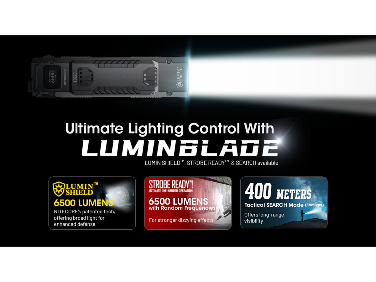 Nitecore EDC29 6500 Lumen 2500 Li-Ion USB-C Rechargeable LED Flat EDC Flashlight OD Green EDC29-GN