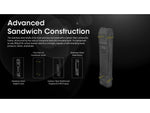 Nitecore EDC29 6500 Lumen 2500 Li-Ion USB-C Rechargeable LED Flat EDC Flashlight OD Green EDC29-GN