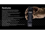 Nitecore EDC29 6500 Lumen 2500 Li-Ion USB-C Rechargeable LED Flat EDC Flashlight OD Green EDC29-GN