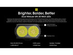 Nitecore EDC29 6500 Lumen 2500 Li-Ion USB-C Rechargeable LED Flat EDC Flashlight OD Green EDC29-GN