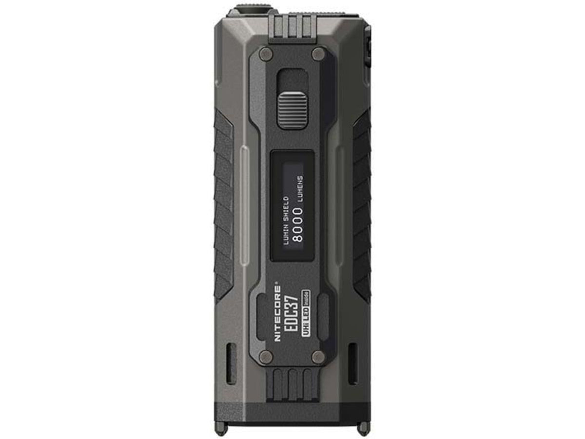 Nitecore EDC37 USB-C Rechargeable 8000 Lumens LED EDC Flashlight Black