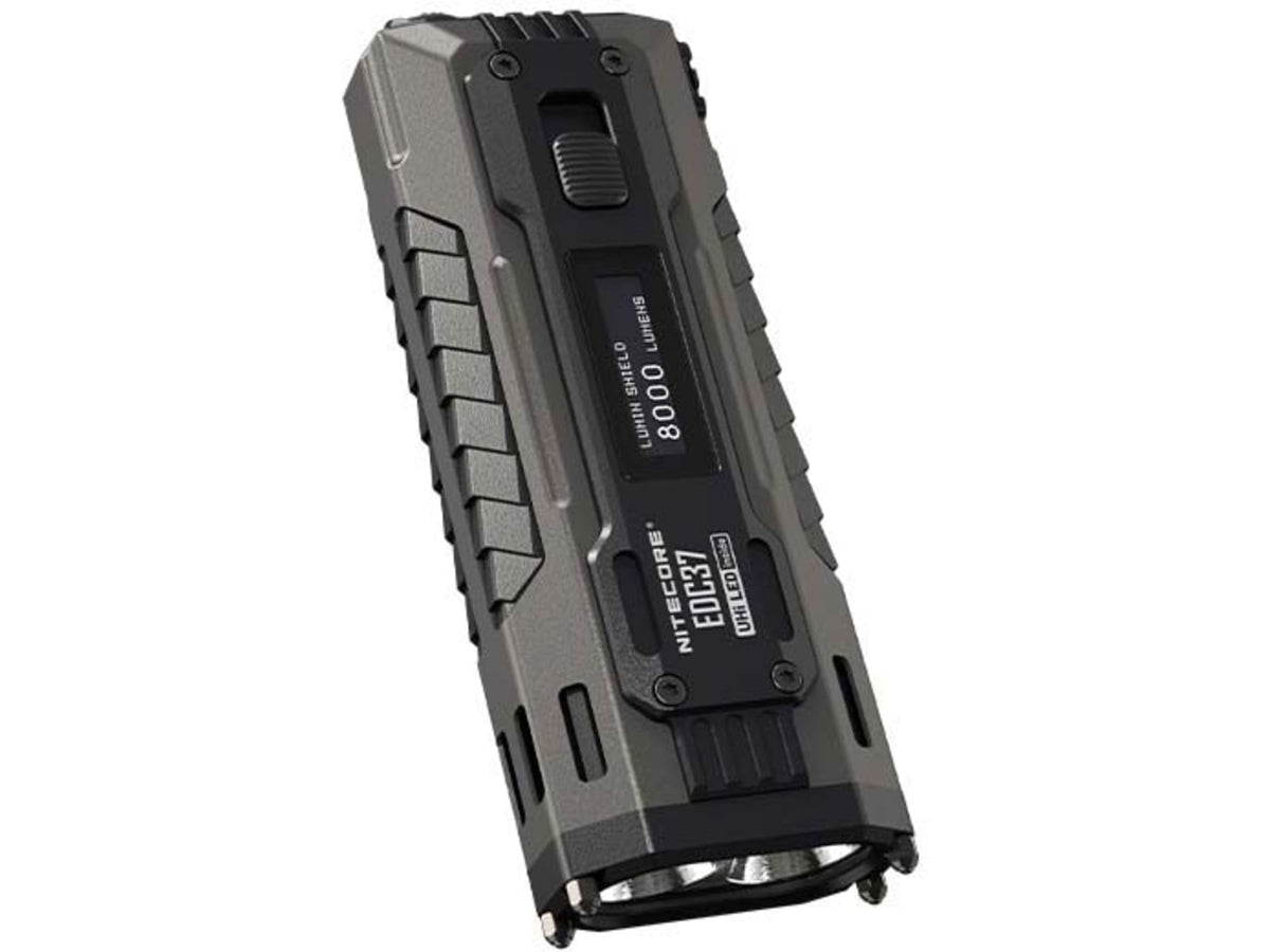 Nitecore EDC37 USB-C Rechargeable 8000 Lumens LED EDC Flashlight Black