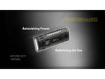 Nitecore EDC37 USB-C Rechargeable 8000 Lumens LED EDC Flashlight Black