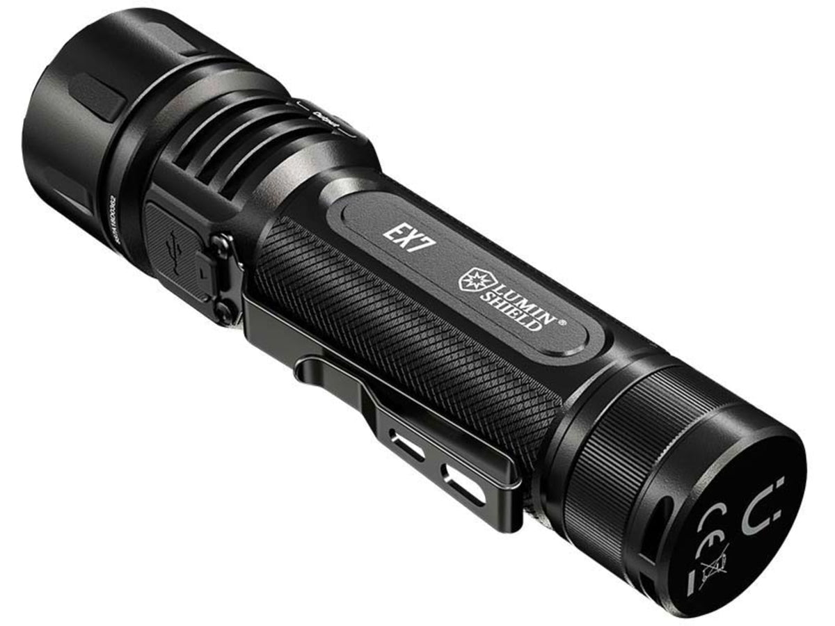 Nitecore EX7 USB-C Rechargeable 6000 Lumens LED Flashlight Black 6952506409563