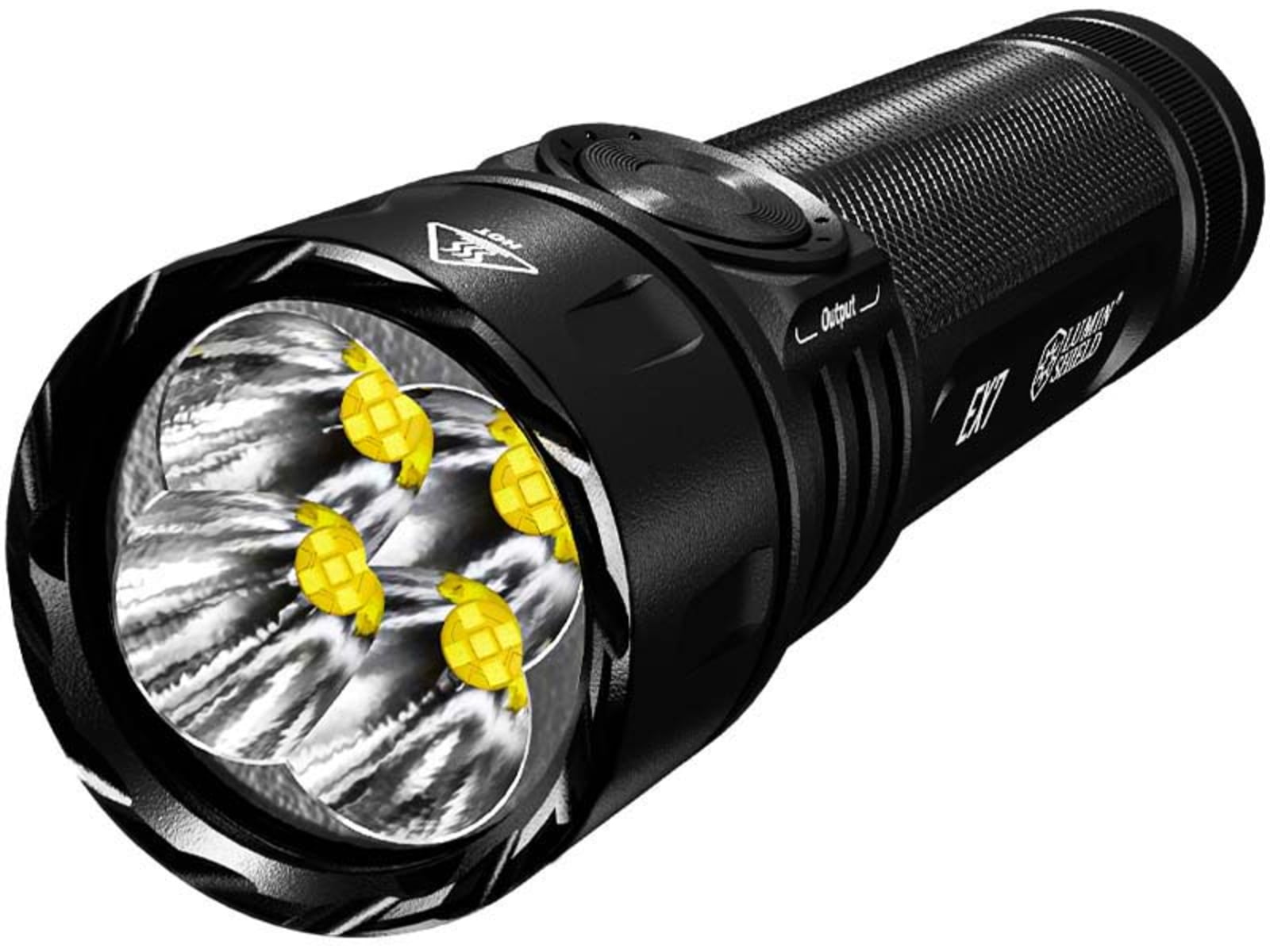 Nitecore EX7 USB-C Rechargeable 6000 Lumens LED Flashlight Black 6952506409563