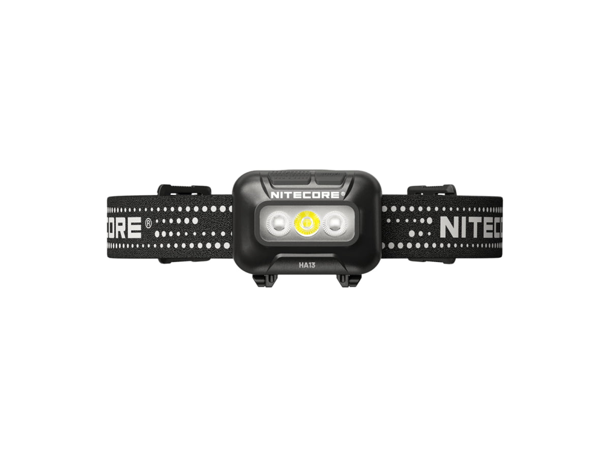 Nitecore HA13 Lightweight LED Headlamp AAA 350 Lumen Black FL-NITE-HA13