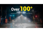 Nitecore HC75 UHE USB-C Rechargeable 3000 Lumens LED Zoomable Headlamp Black