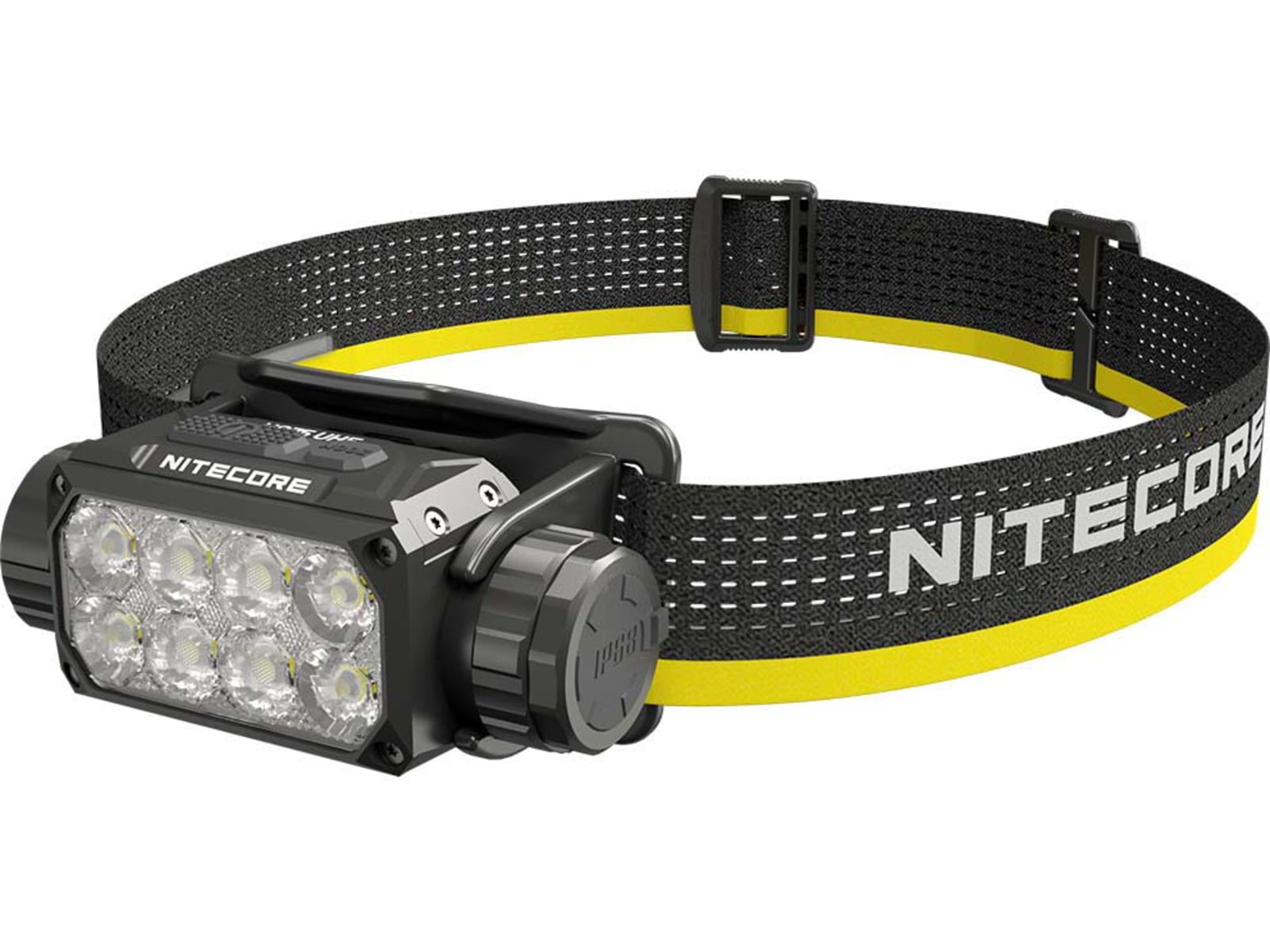 Nitecore HC75 UHE USB-C Rechargeable 3000 Lumens LED Zoomable Headlamp Black