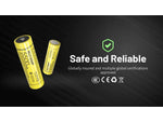 Nitecore NL2155HP 5500mAh 21700 Rechargeable Battery Yellow 6952506497218