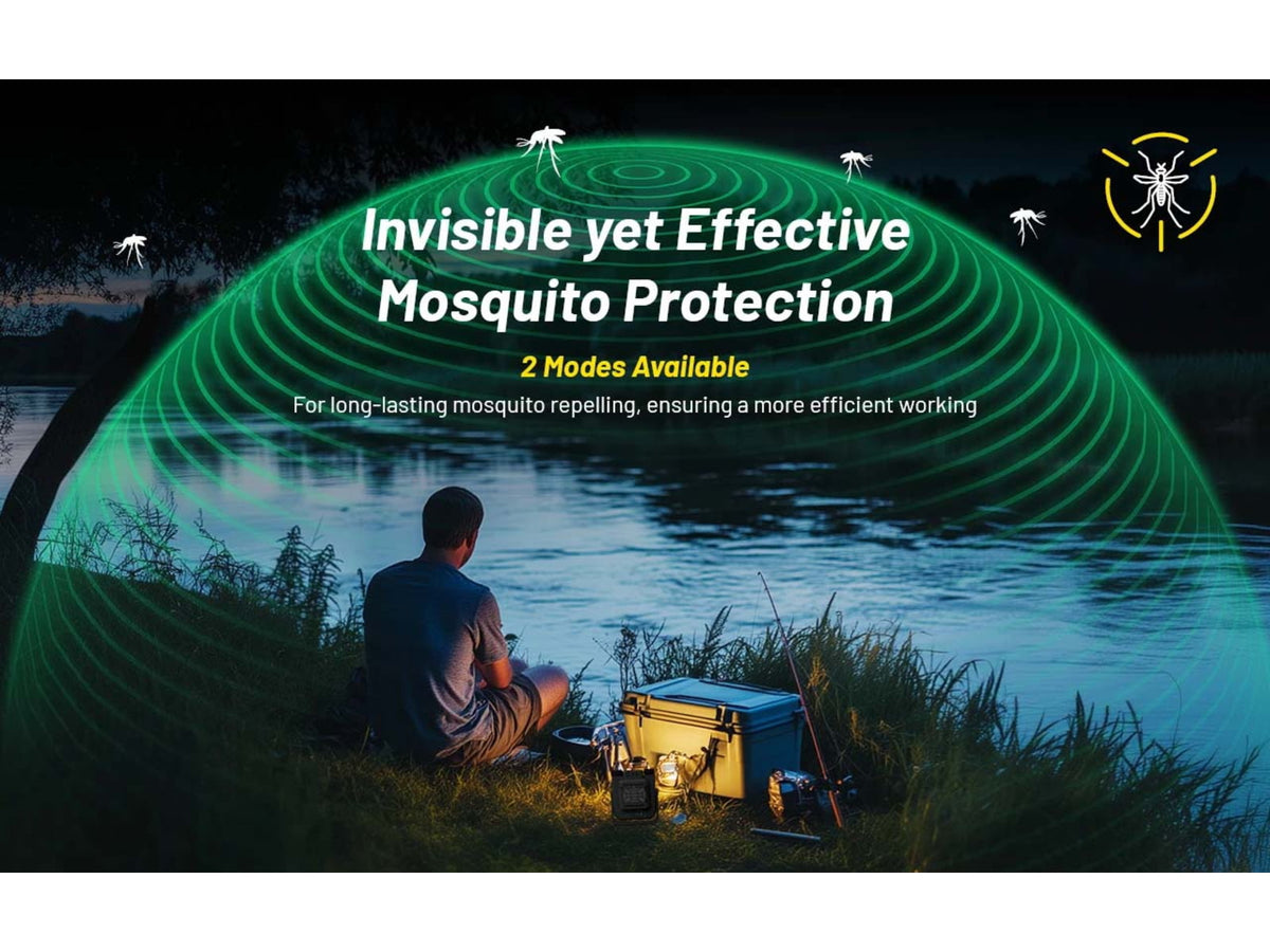 Nitecore NWL30 3-in-1 Outdoor Lantern with Mosquito Repeller and Power Bank Functions Green