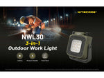 Nitecore NWL30 3-in-1 Outdoor Lantern with Mosquito Repeller and Power Bank Functions Green
