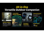 Nitecore NWL30 3-in-1 Outdoor Lantern with Mosquito Repeller and Power Bank Functions Green