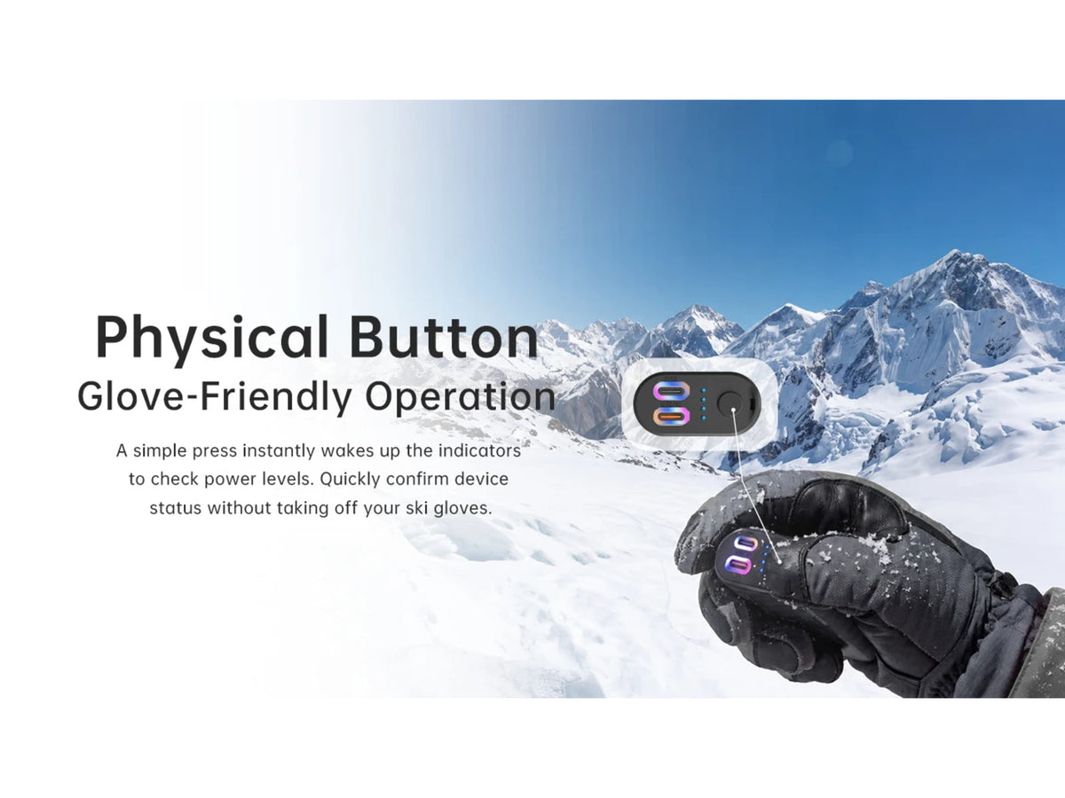 Nitecore Summit Air 8000mAh Extreme Cold-Resistant Ultralight Power Bank Black SUMMIT Air