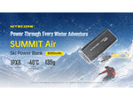Nitecore Summit Air 8000mAh Extreme Cold-Resistant Ultralight Power Bank Black SUMMIT Air