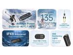 Nitecore Summit Air 8000mAh Extreme Cold-Resistant Ultralight Power Bank Black SUMMIT Air