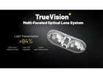 Nitecore UT27 MB 800 Lumen Trail Running Headlamp w/ Red Running Light Blue UT27-MB