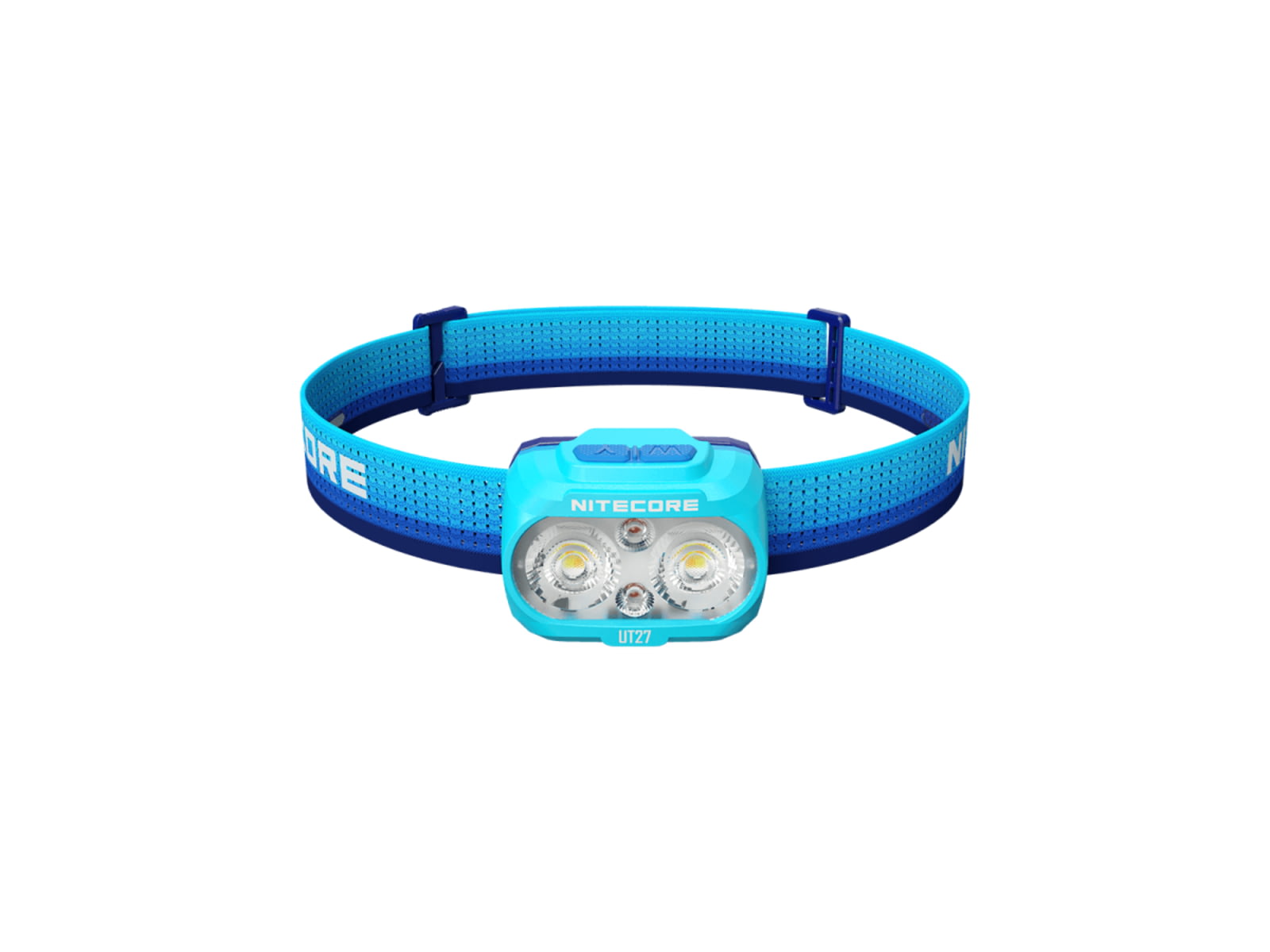 Nitecore UT27 MB 800 Lumen Trail Running Headlamp w/ Red Running Light Blue UT27-MB