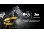 Nitecore UT6 MCT 1600 Lumen Rechargeable Trail Running Headlamp Black UT6