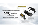 Nitecore UT6 MCT 1600 Lumen Rechargeable Trail Running Headlamp Black UT6
