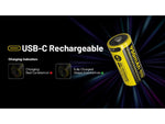Nitecore NL169R 950mAh USB-C Rechargeable 16340 Battery
