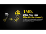 Nitecore NL169R 950mAh USB-C Rechargeable 16340 Battery