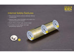 Nitecore NL1834 3400mAh Rechargeable 18650 Battery Yellow