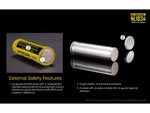 Nitecore NL1834 3400mAh Rechargeable 18650 Battery Yellow