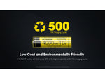Nitecore NL1840HP 4000mAh Rechargeable 18650 Battery Black/Yellow