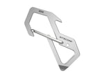 Nitecore NSH10 Titanium Carabiner Multi-Tool Silver 6952506493692