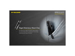 Nitecore NTP31 Bolt Action Tactical Pen Black 6952506494149