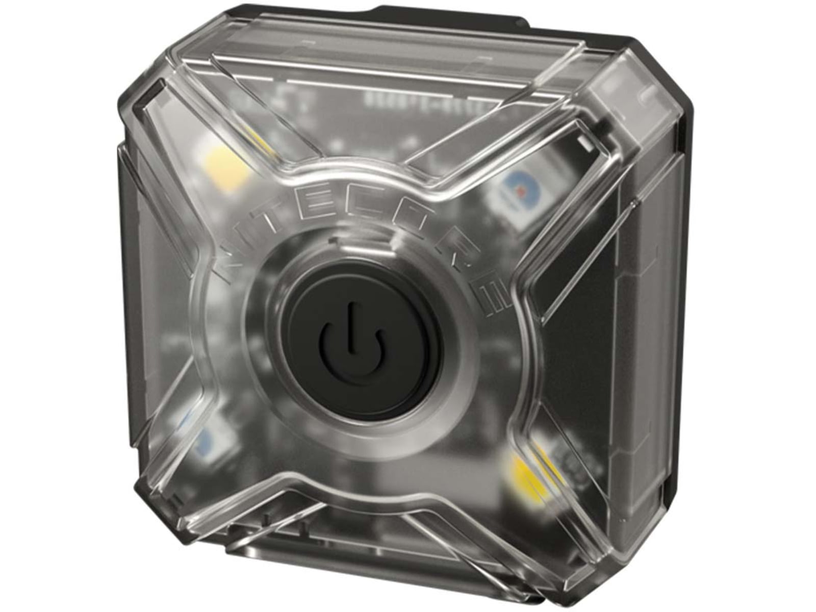 Nitecore NU05 v2 High Performance LED Rechargeable Red White Safety & Signal Light White/Red 40 Lumens Black 6952506407286