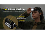 Nitecore NU30 500 Lumen USB-C Rechargeable Headlamp Black NU30