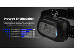 Nitecore NU30 500 Lumen USB-C Rechargeable Headlamp Black NU30