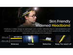 Nitecore NU43 LED Lightweight USB-C Rechargeable Headlamp 3400mAh Battery White/Red 1400 Lumens Black