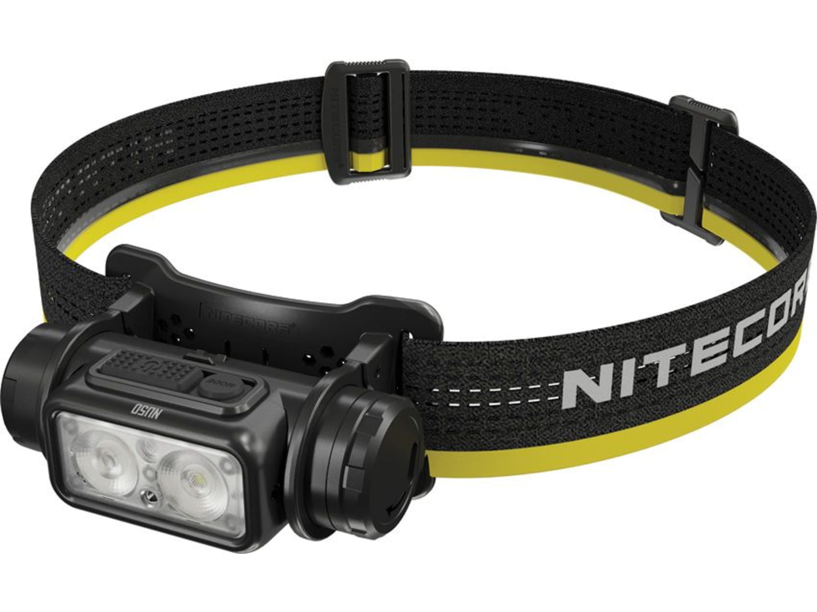 Nitecore NU50 Lightweight USB-C Rechargeable Headlamp 1400 Lumen Black FL-NITE-NU50