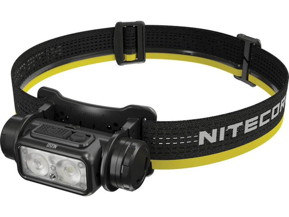 Nitecore NU50 Lightweight USB-C Rechargeable Headlamp 1400 Lumen Black FL-NITE-NU50