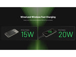 Nitecore NW5000 Magnetic Wireless Charging and USB-C 5000mAh Power Bank Black 6952506496440